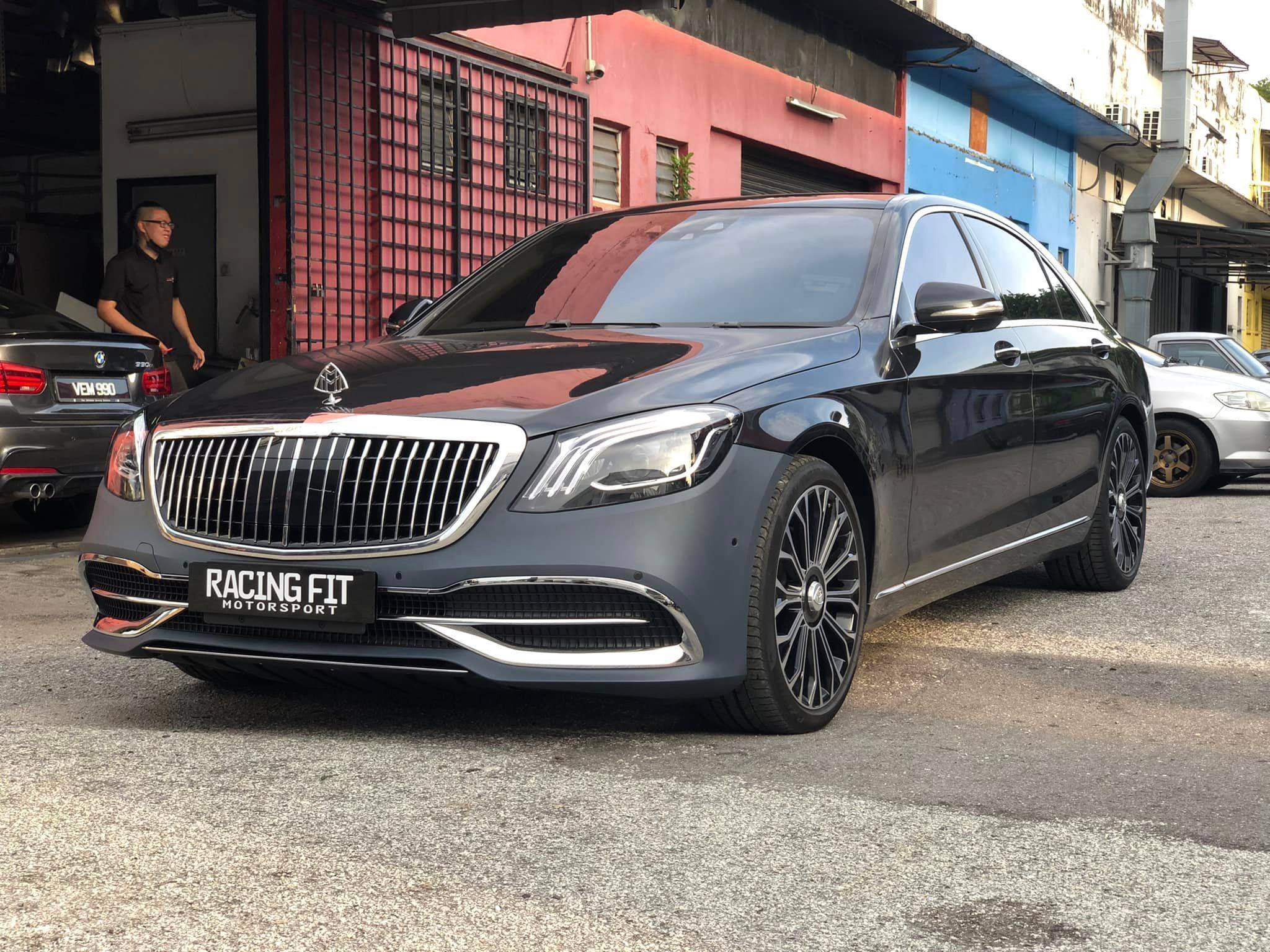 Mercedes Benz W222 S Class W222 FACELIFT MAYBACH BODYKIT CONVERSION